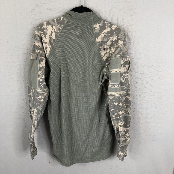 Massif Army Combat Shirt Mens Medium Camo Flame Resistant Tactical Military - Picture 2 of 13